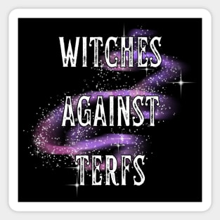 Witches Against TERFs Magic Sticker